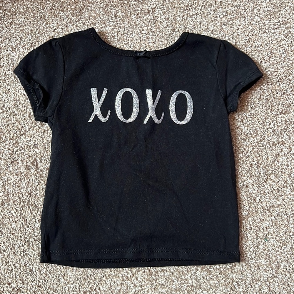 Cute XOXO shirt size 24 months